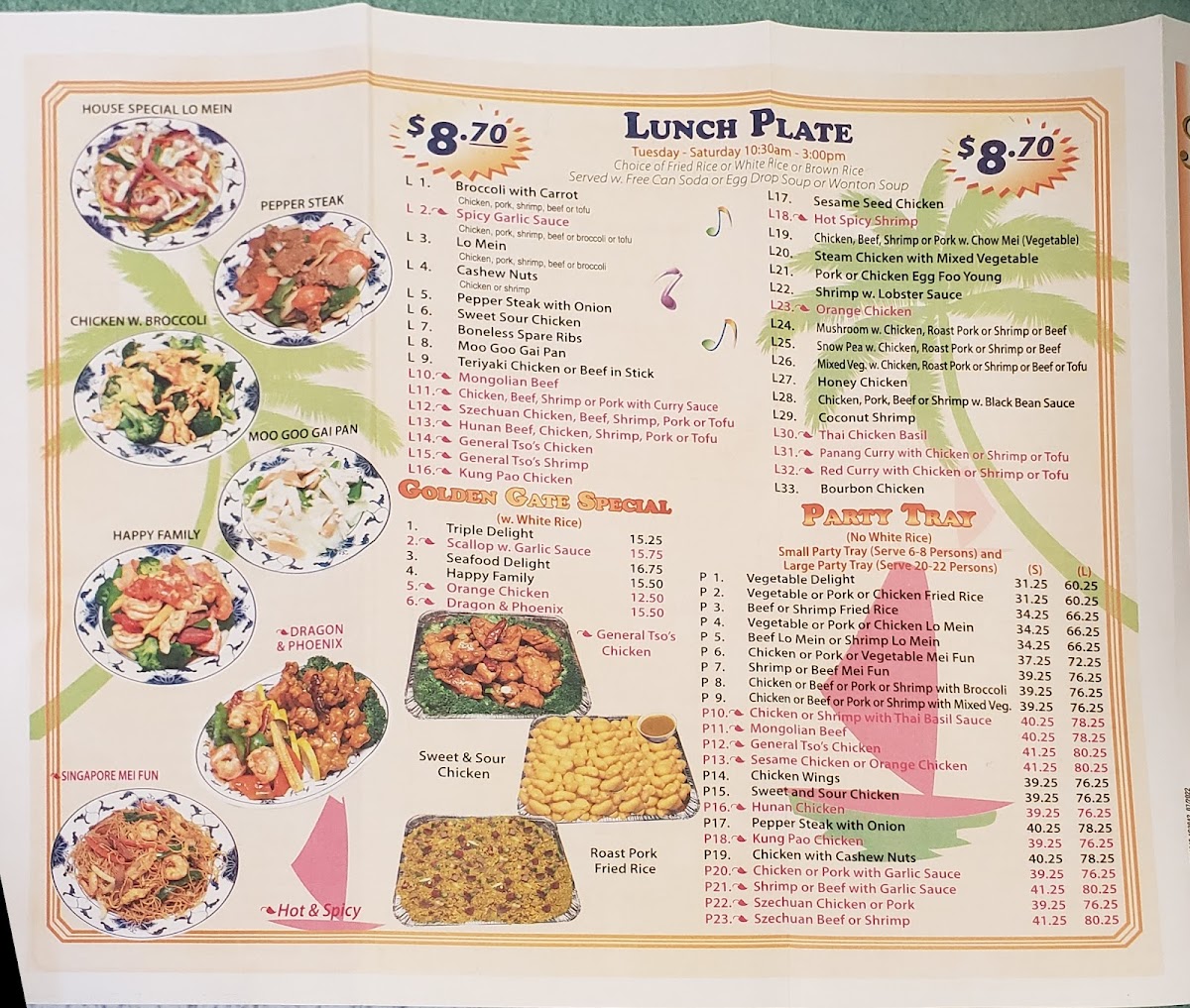 Menu Golden Gate Chinese Restaurant-3